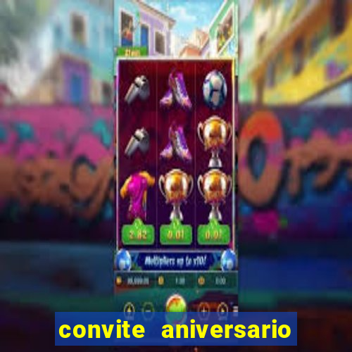 convite aniversario infantil futebol